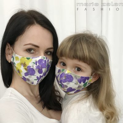 Designová rouška Marie Zelena Fashion Designová rouška Marie Zelena Fashion